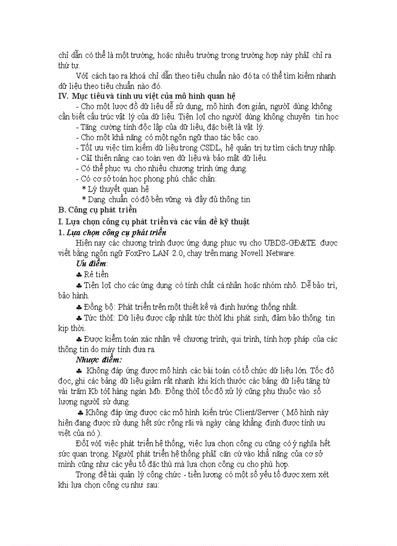 image for page Phân tích hệ thống chương trình quản lý công chức tiền lương của UBDS GĐ TE Thành Phố Nha trang Khánh Hòa file Word 67 trang