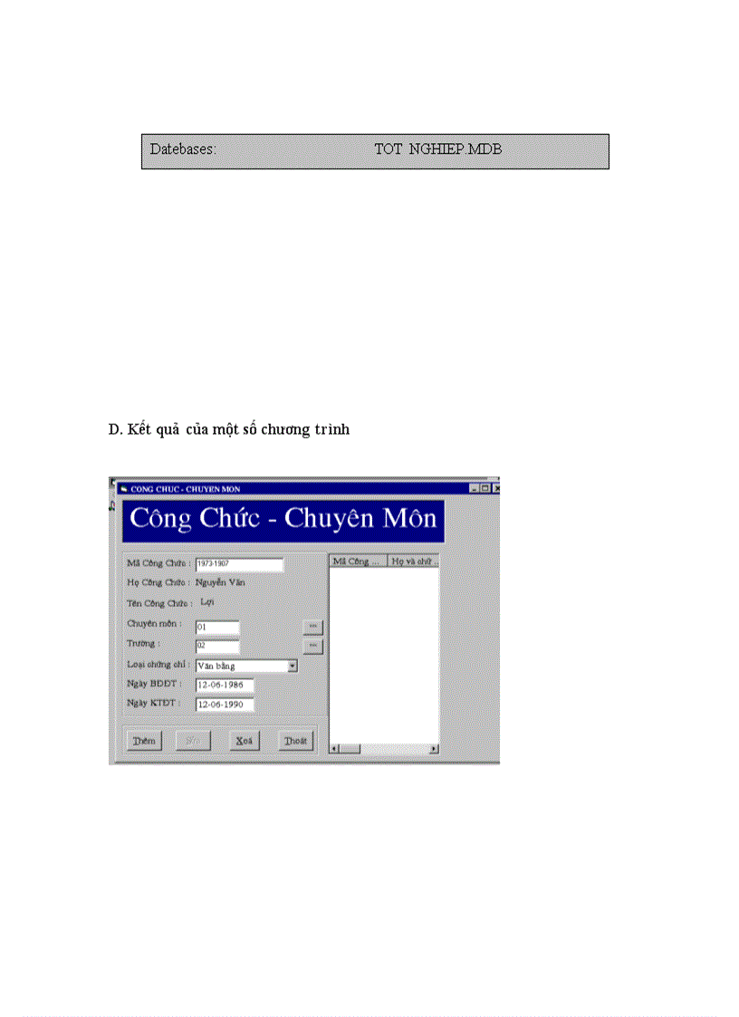 image for page Phân tích hệ thống chương trình quản lý công chức tiền lương của UBDS GĐ TE Thành Phố Nha trang Khánh Hòa file Word 67 trang