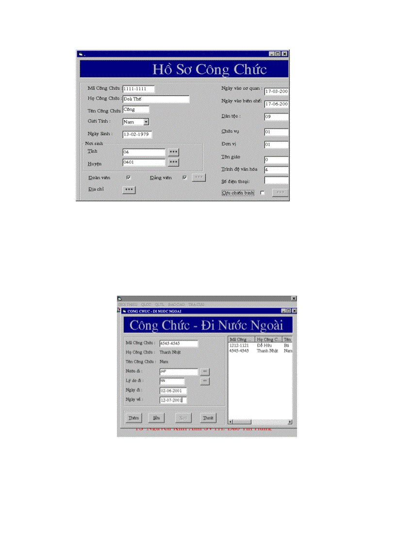 image for page Phân tích hệ thống chương trình quản lý công chức tiền lương của UBDS GĐ TE Thành Phố Nha trang Khánh Hòa file Word 67 trang