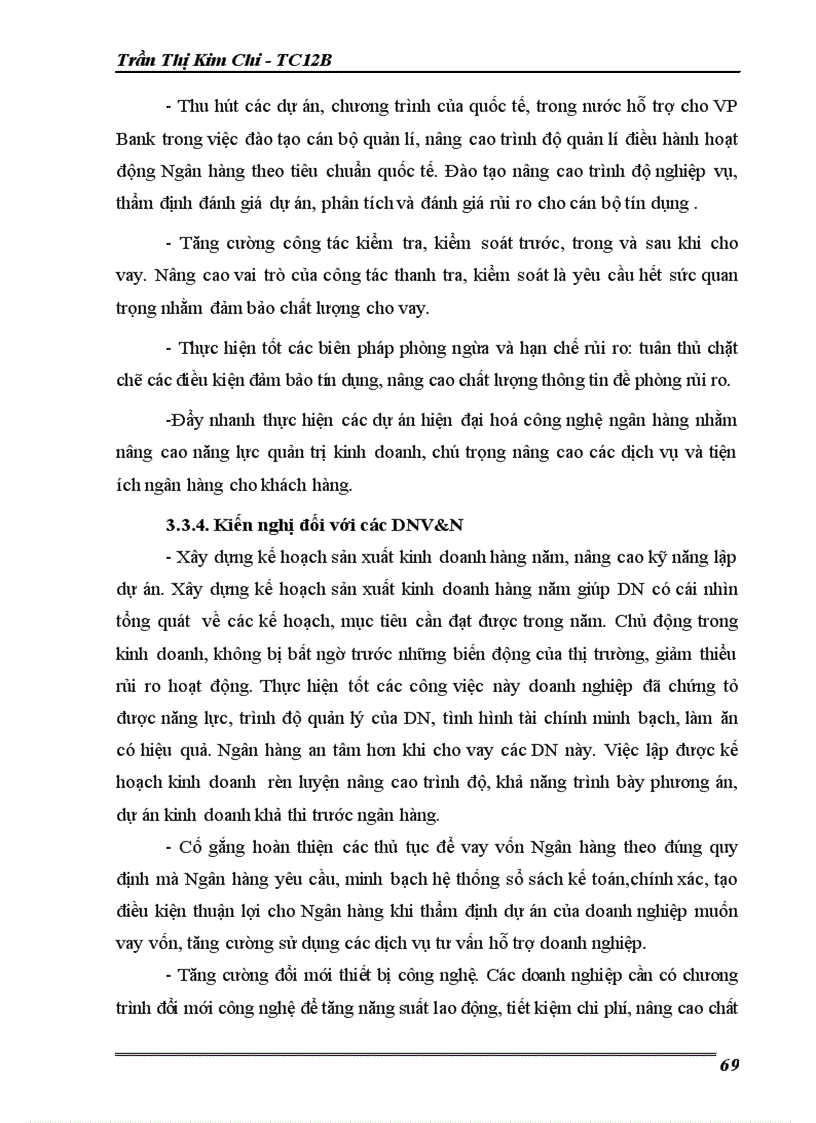 image for page Giải pháp nâng cao chất lượng tín dụng Ngân hàng đối với doanh nghiệp vừa và nhỏ tại ngân hàng thương mại CP Dầu khí