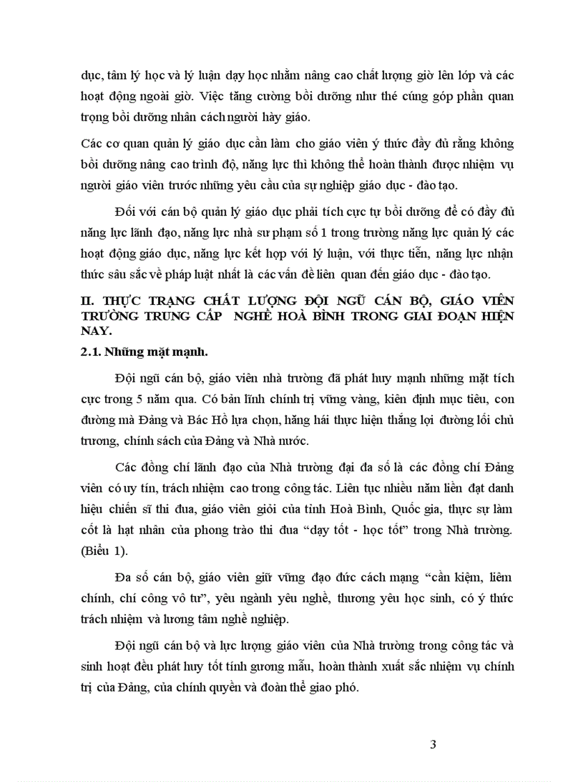 image for page Thực trạng và giải pháp quản lý nâng cao chất lượng đội ngũ cán bộ giáo viên Trường Trung cấp nghề tỉnh Hoà Bình