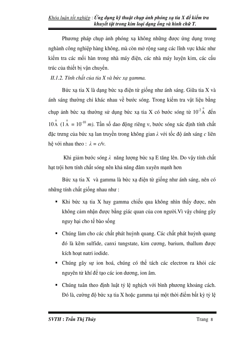 image for page Ứng dụng kỹ thuật chụp ảnh phóng xạ tia X để kiểm tra khuyết tật trong kim loại dạng ống và hình chữ T