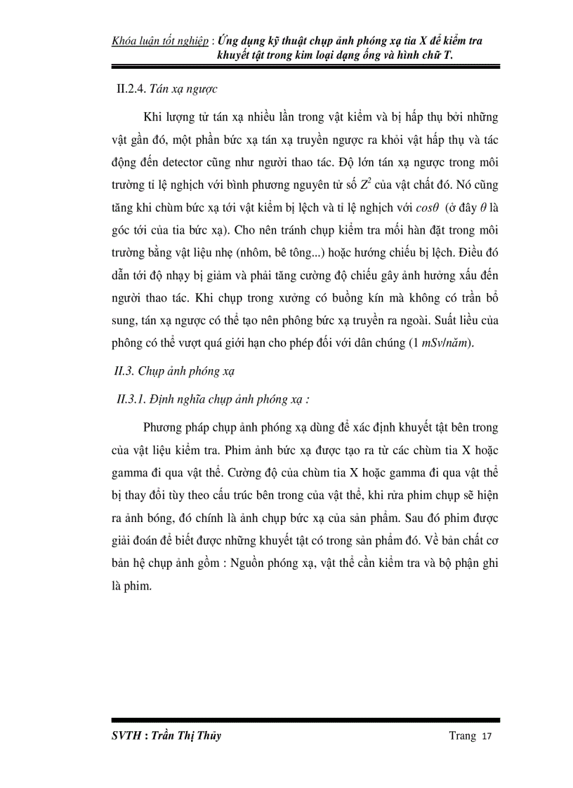 image for page Ứng dụng kỹ thuật chụp ảnh phóng xạ tia X để kiểm tra khuyết tật trong kim loại dạng ống và hình chữ T