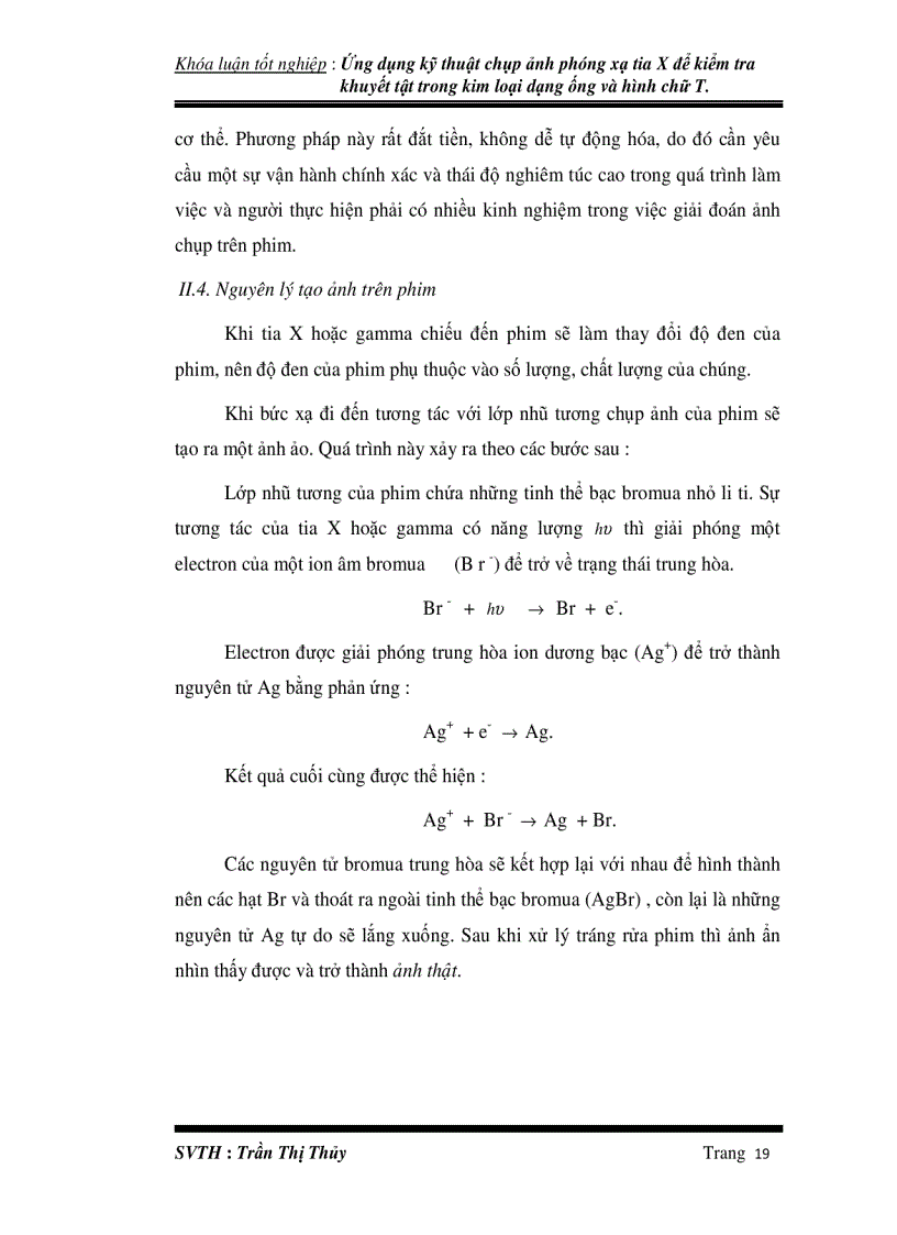 image for page Ứng dụng kỹ thuật chụp ảnh phóng xạ tia X để kiểm tra khuyết tật trong kim loại dạng ống và hình chữ T