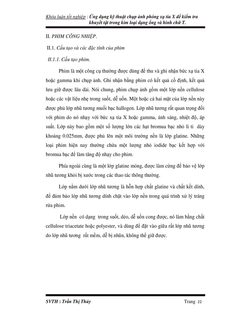 image for page Ứng dụng kỹ thuật chụp ảnh phóng xạ tia X để kiểm tra khuyết tật trong kim loại dạng ống và hình chữ T
