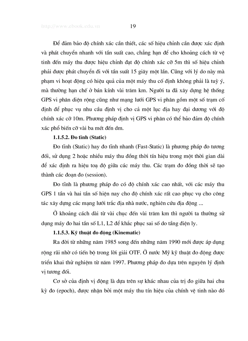 image for page Ứng dụng công nghệ GPS để xác định độ cao