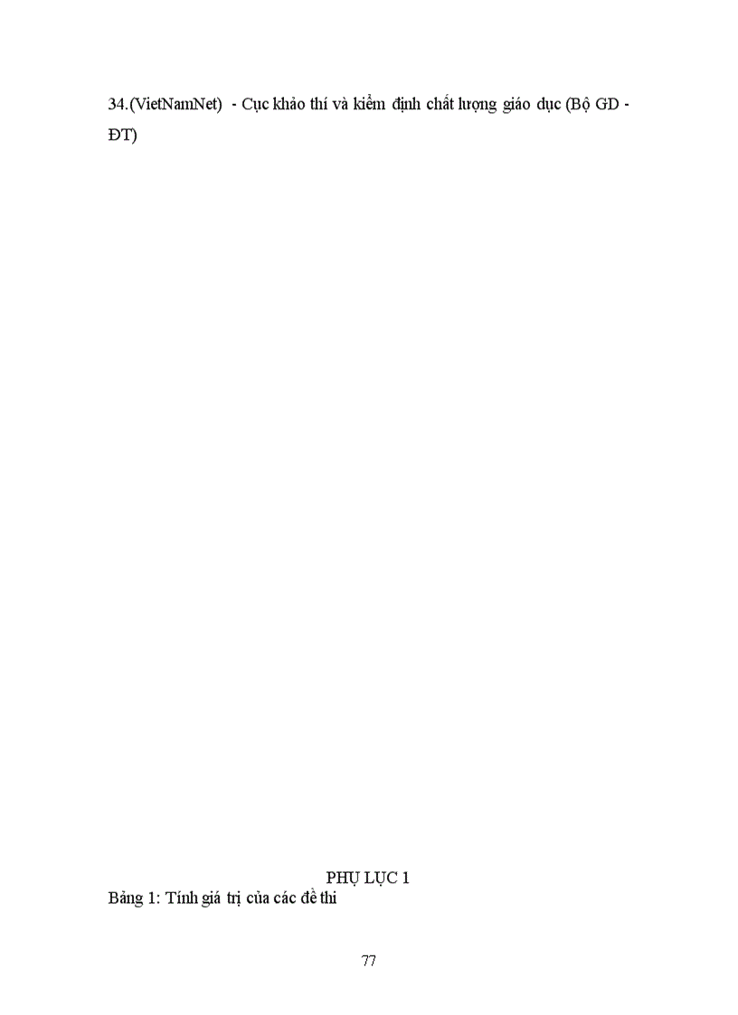 image for page Một số giải pháp nâng cao chất lượng đánh giá kết quả học tập của sinh viên dưới hình thức trắc nghiệm khách quan ở trường TCYT Đồng Tháp