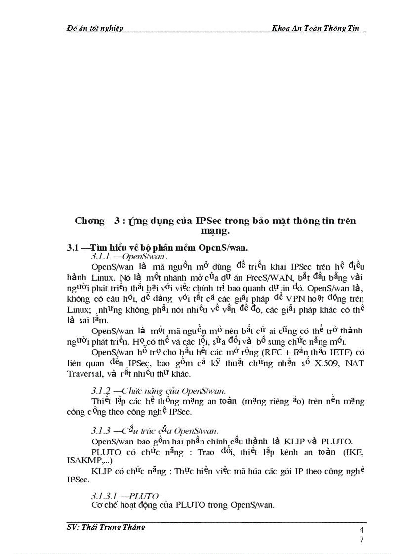 image for page Nghiên cứu tìm hiểu công nghệ bảo mật gói ip ipsec và ứng dụng trong bảo mật thông tin trên mạng máy tính