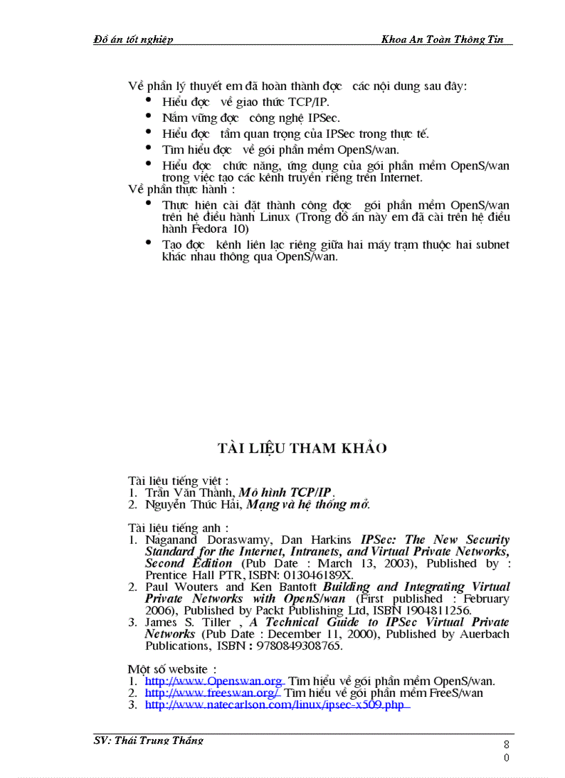 image for page Nghiên cứu tìm hiểu công nghệ bảo mật gói ip ipsec và ứng dụng trong bảo mật thông tin trên mạng máy tính