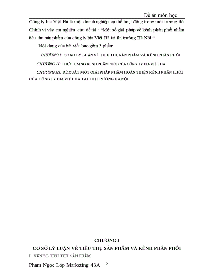 image for page Kênh phân phối và tiêu thụ sản phẩm