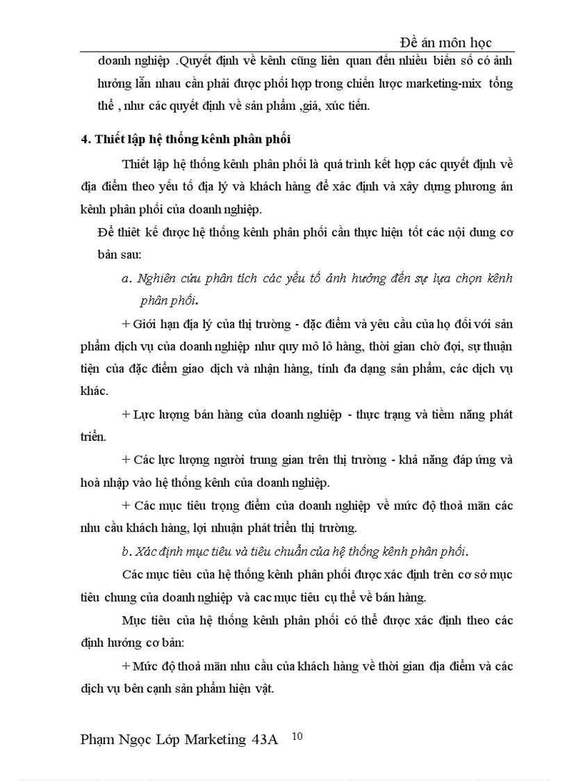 image for page Kênh phân phối và tiêu thụ sản phẩm