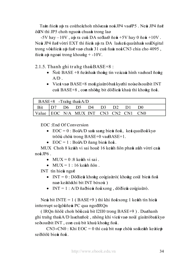 image for page Điều khiển PID thông qua Card AD giao tiếp với máy tính PCL818