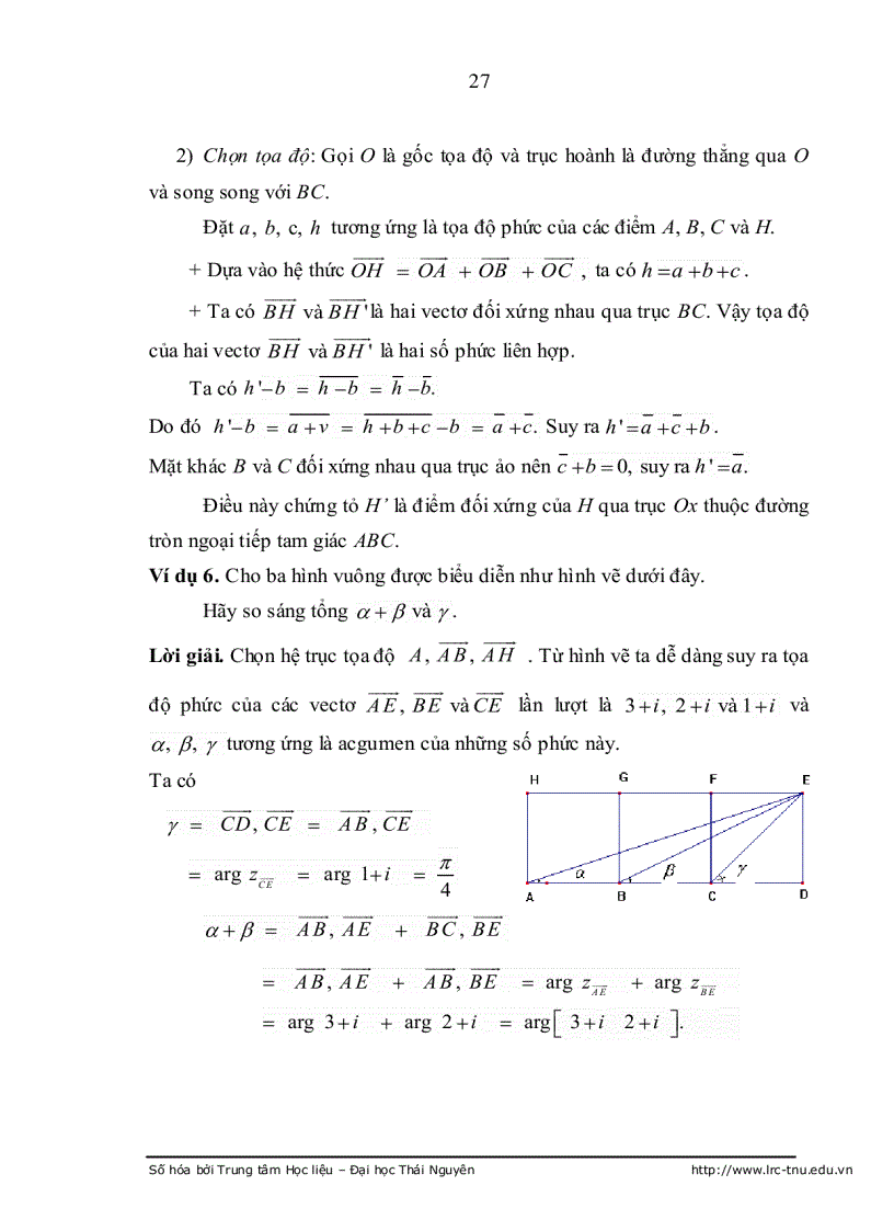 image for page Bồi dưỡng năng lực ứng dụng số phức vào giải toán hình học và lượng giác cho học sinh khá giỏi trung học phổ thông