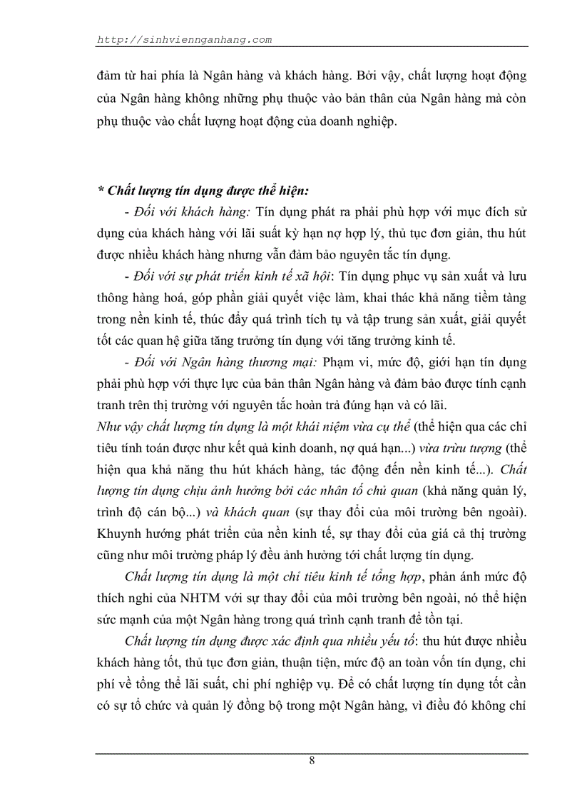 image for page Chất lượng tín dụng ngân hàng hiện trạng và giải pháp nâng cao chất lượng tín dụng tại ngân hàng thương mại cổ phần Eximbank