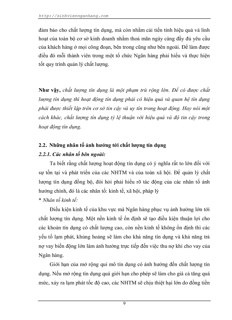 image for page Chất lượng tín dụng ngân hàng hiện trạng và giải pháp nâng cao chất lượng tín dụng tại ngân hàng thương mại cổ phần Eximbank