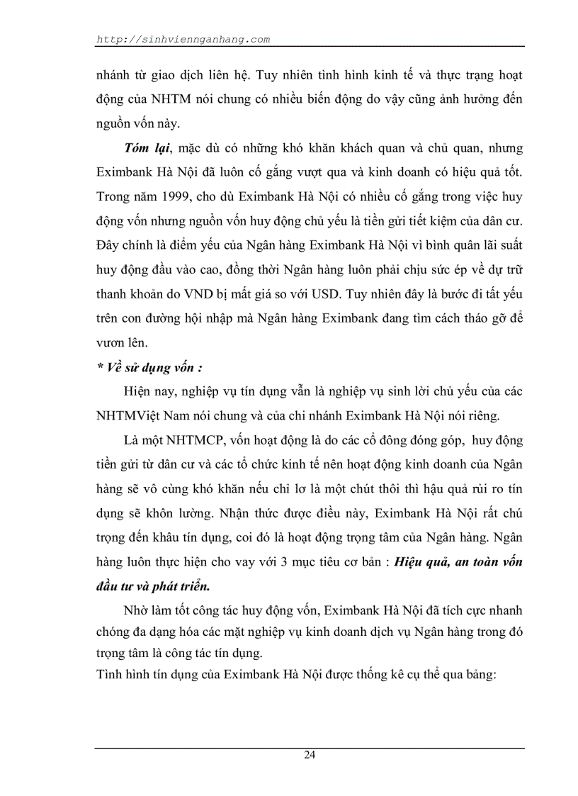 image for page Chất lượng tín dụng ngân hàng hiện trạng và giải pháp nâng cao chất lượng tín dụng tại ngân hàng thương mại cổ phần Eximbank