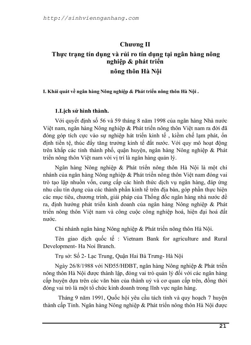 image for page Tín dụng và rủi ro trong hoạt động tín dụng của NH TM