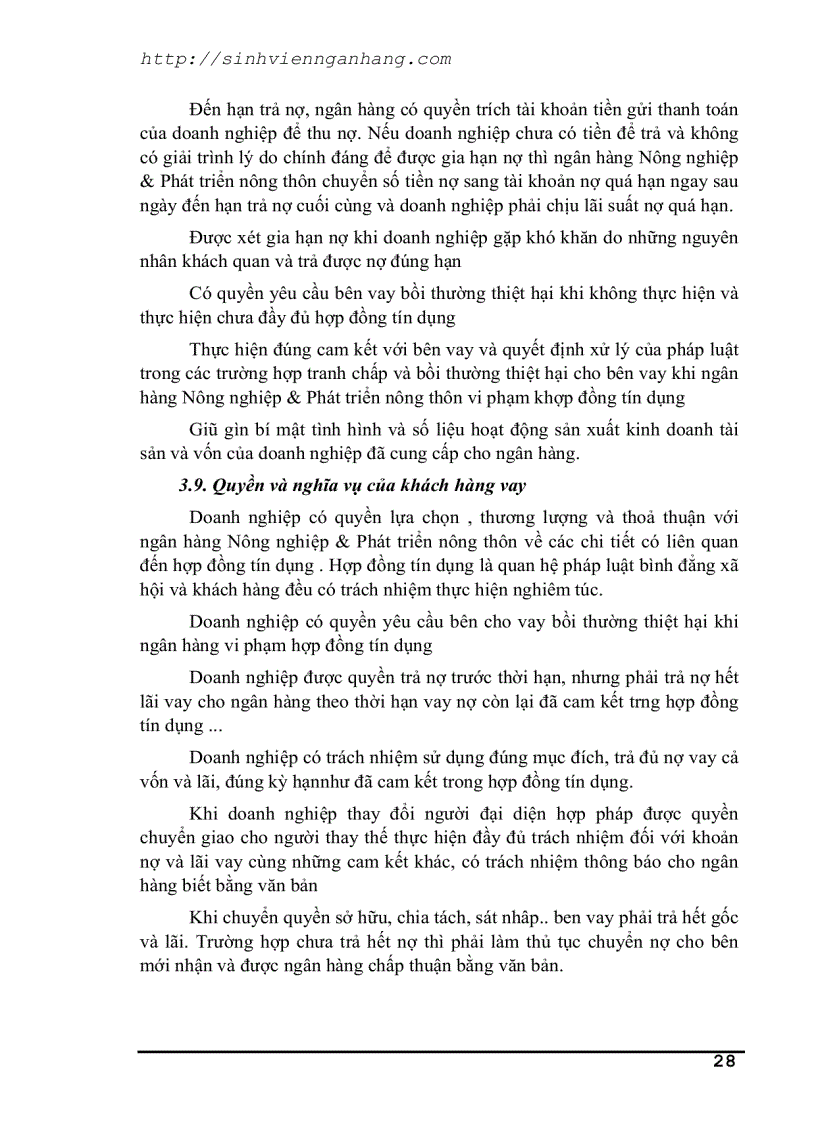 image for page Tín dụng và rủi ro trong hoạt động tín dụng của NH TM