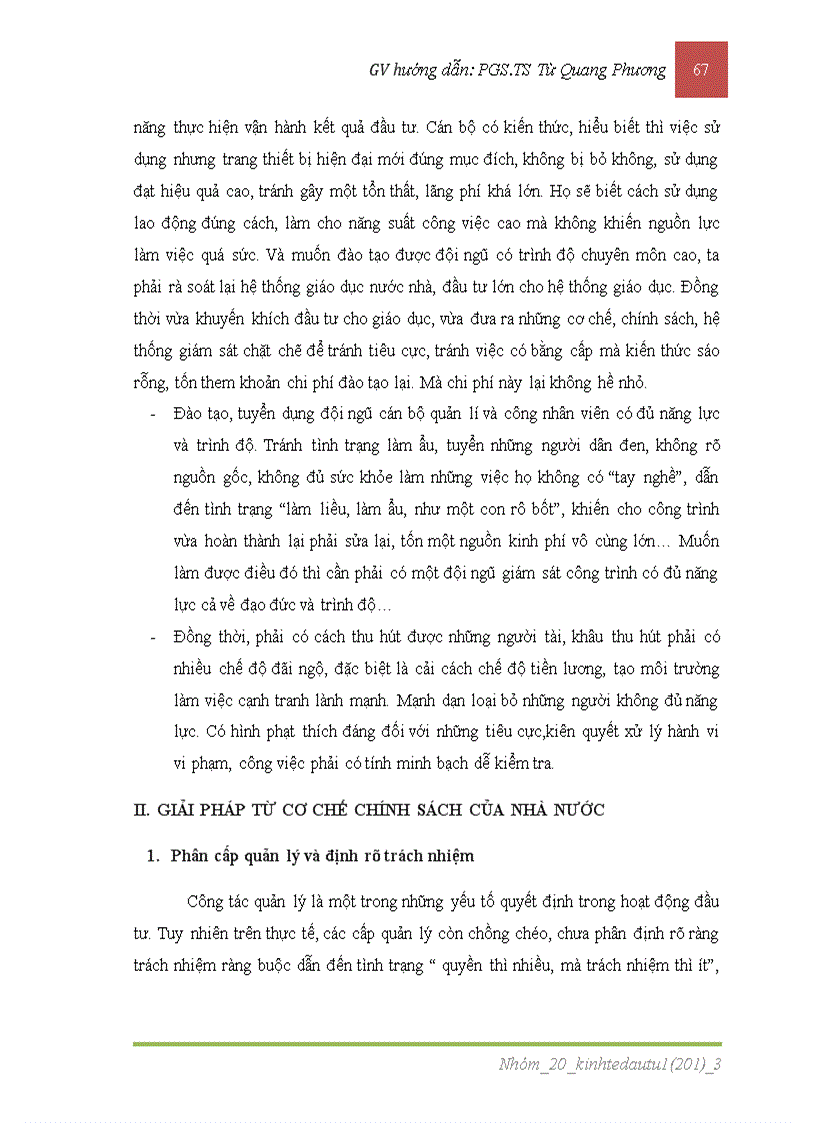 image for page Lãng phí và thất thoát trong đầu tư