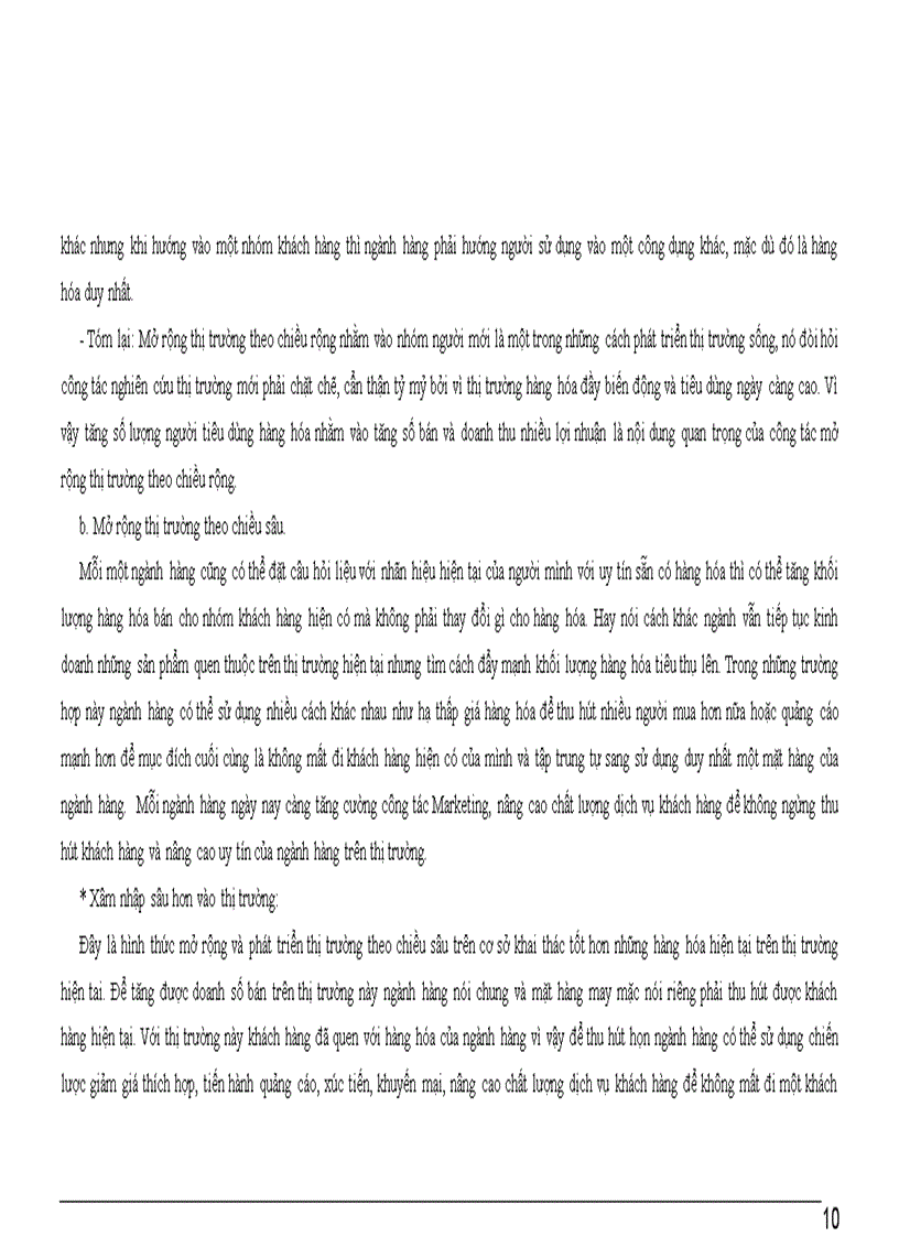 image for page Biện pháp nhằm mở rộng thị trường tiêu thụ sản phẩm của công ty cổ phần nước Kỳ Ngân