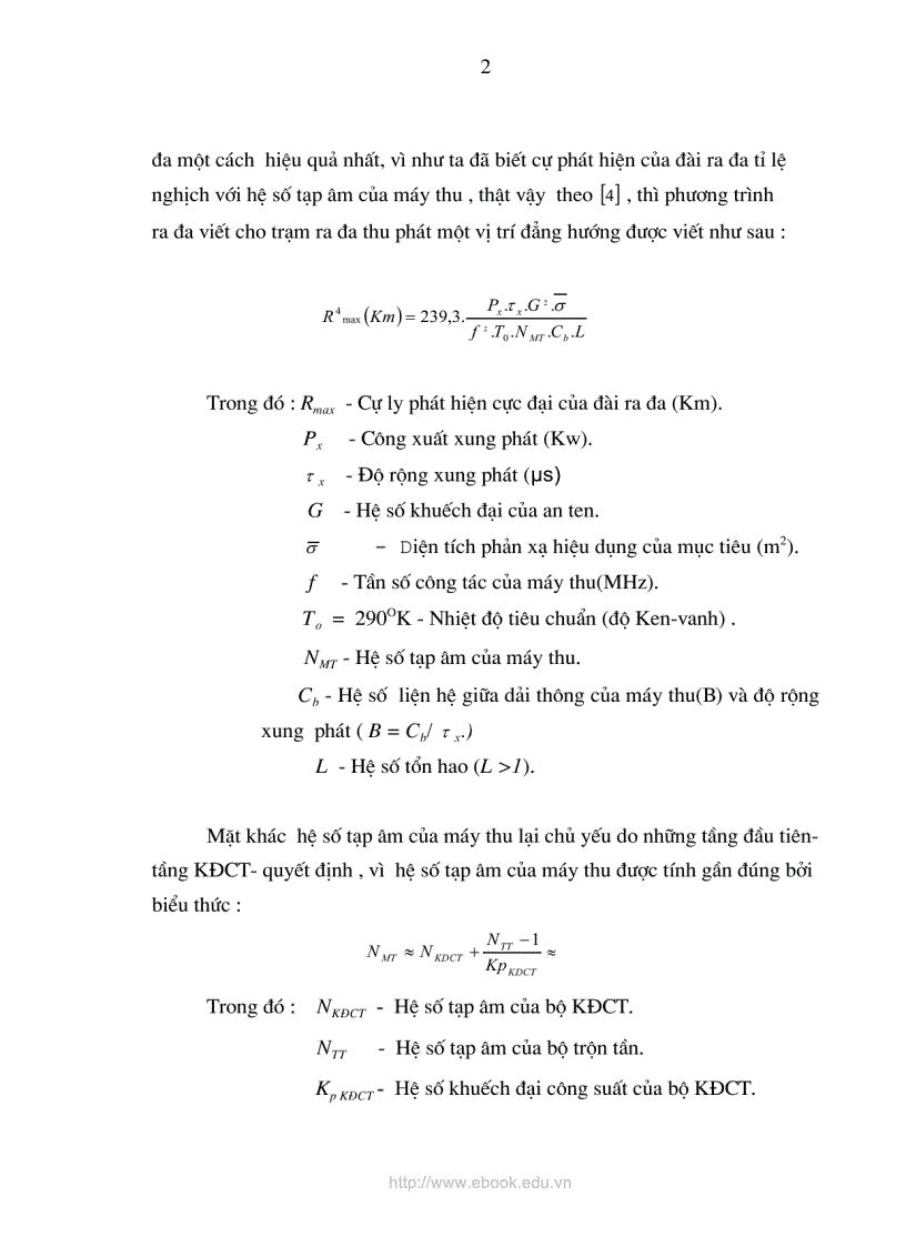 image for page Nghiên cứu khả năng ứng dụng linh kiện thế hệ mới cho bộ khuếch đại cao tần máy thu ra đa