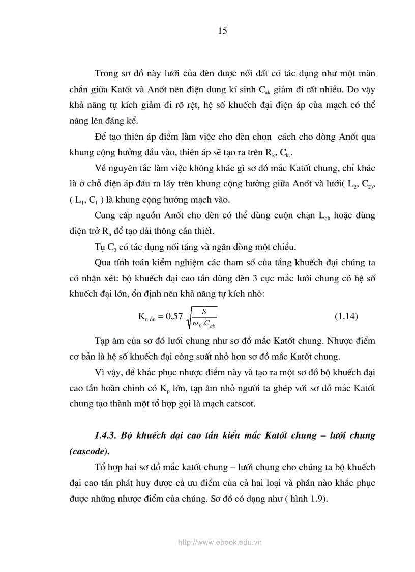 image for page Nghiên cứu khả năng ứng dụng linh kiện thế hệ mới cho bộ khuếch đại cao tần máy thu ra đa