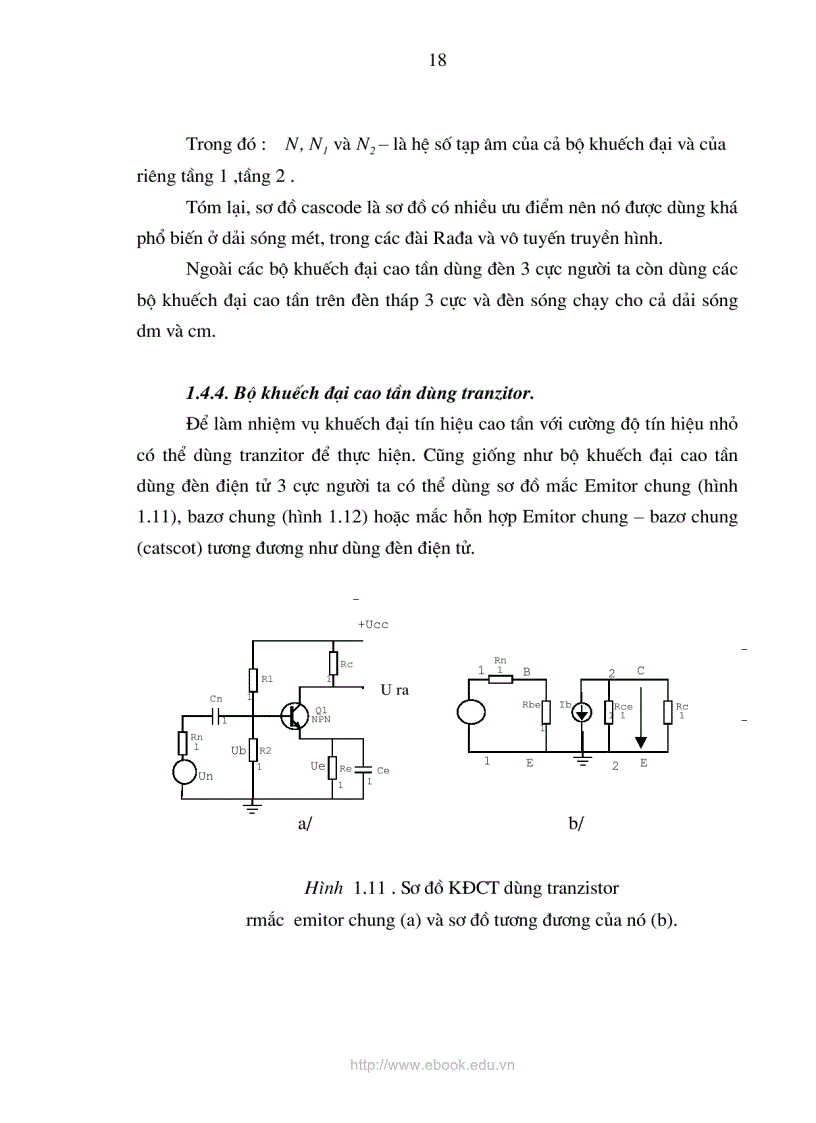 image for page Nghiên cứu khả năng ứng dụng linh kiện thế hệ mới cho bộ khuếch đại cao tần máy thu ra đa