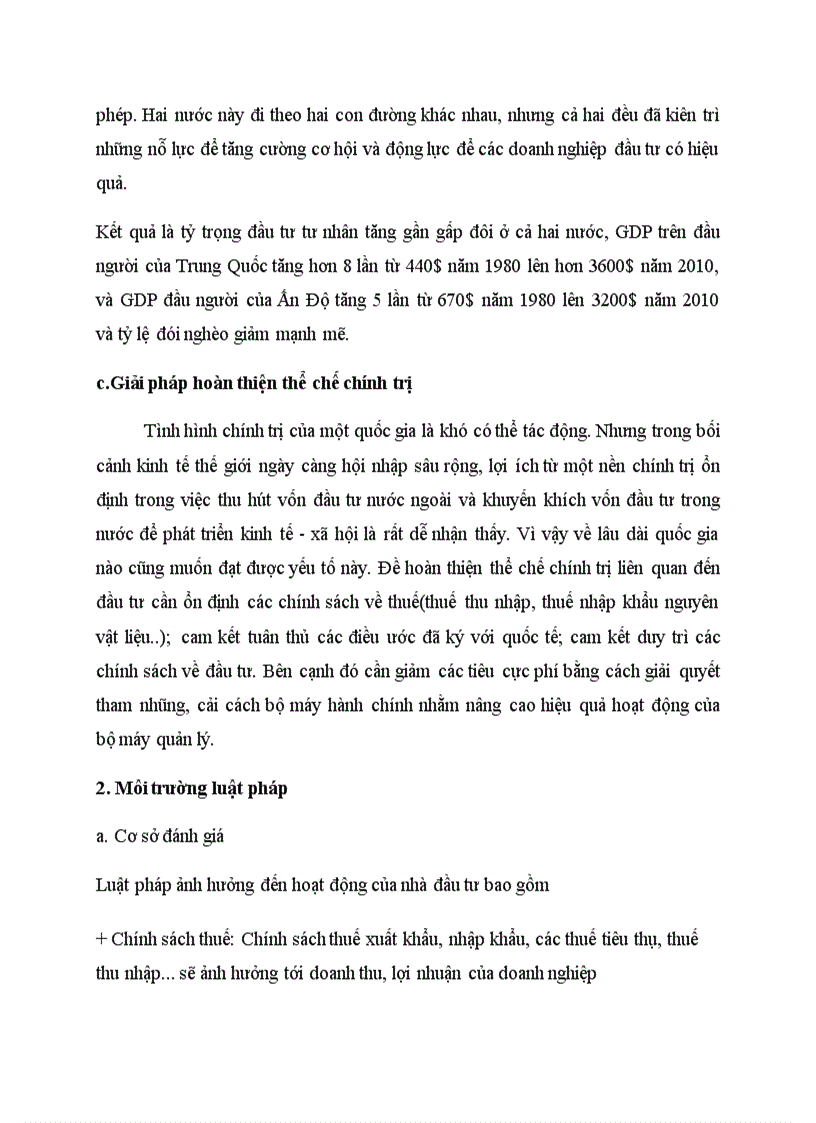 image for page Môi trường đầu tư phân biệt môi trường đầu tư cấp tỉnh và cấp trung ương