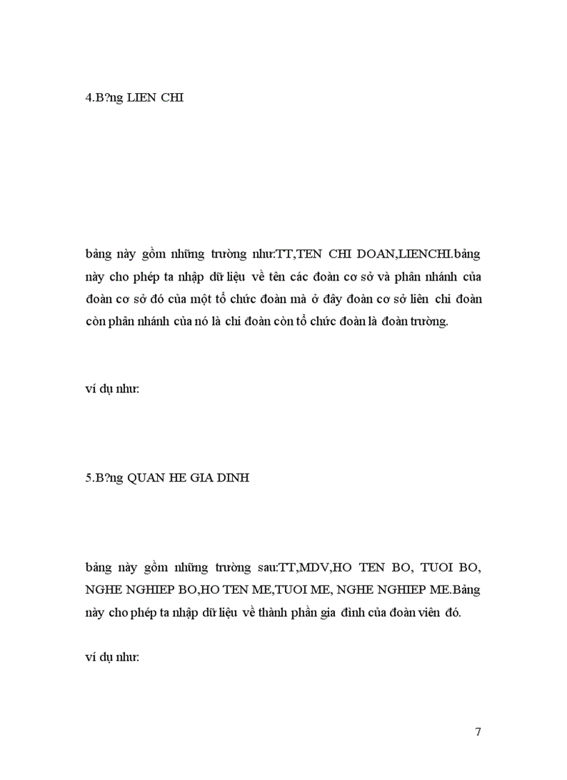 image for page Chương trình được ứng dụng bằng ngôn ngữ Microsoft Access vào Quản lý đoàn viên