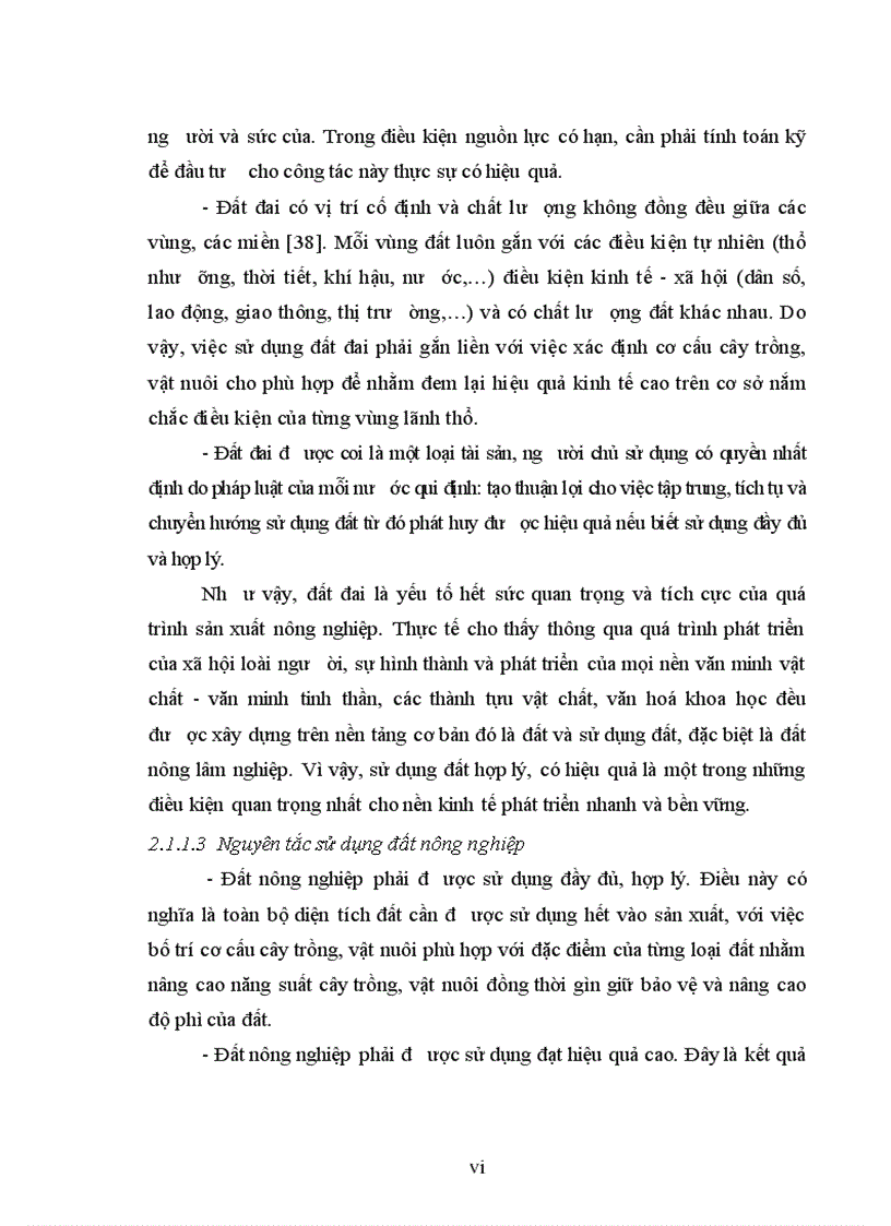 image for page Đánh giá thực trạng và đề xuất sử dụng đất nông nghiệp hợp lý huyện Hoằng Hoá tỉnh Thanh Hoá