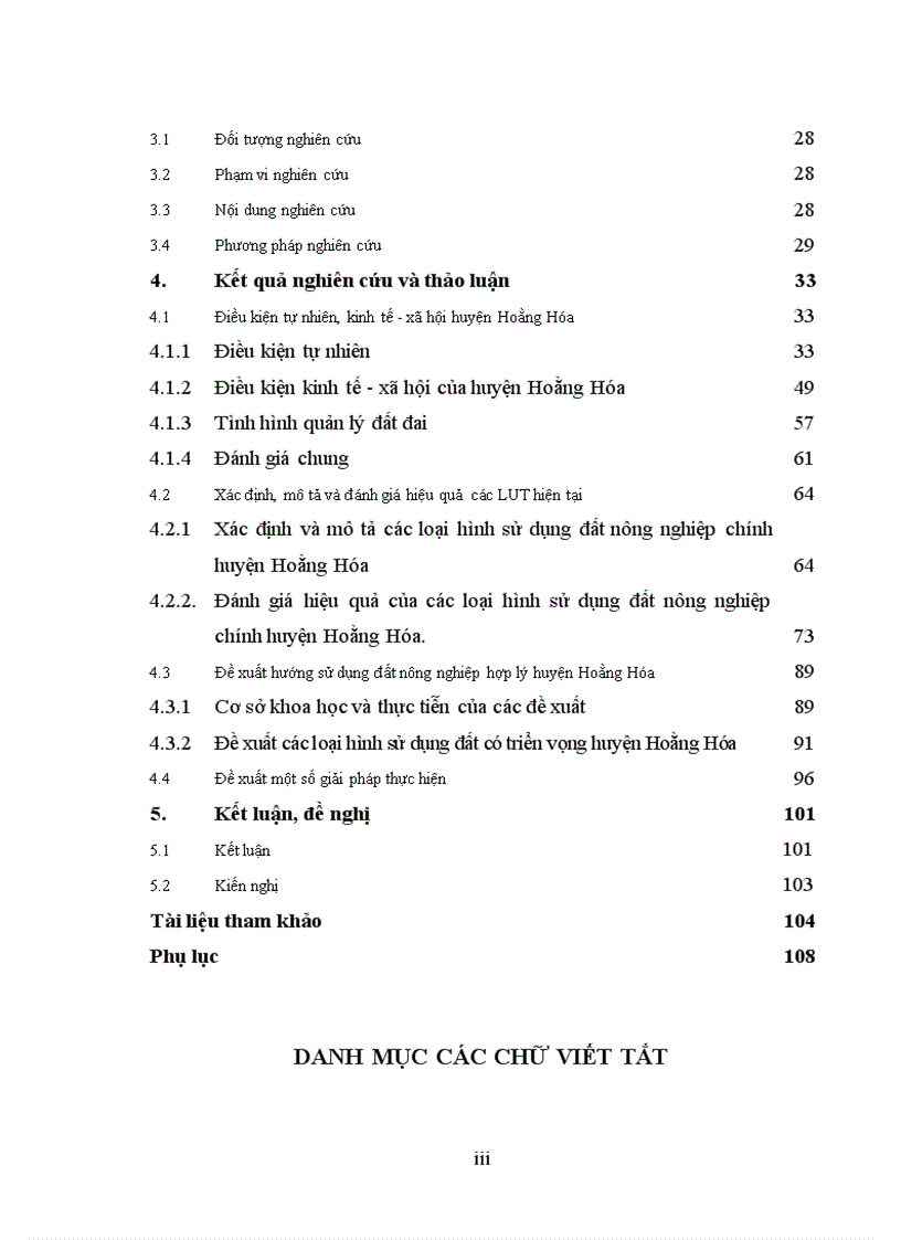 image for page Đánh giá thực trạng và đề xuất sử dụng đất nông nghiệp hợp lý huyện Hoằng Hoá tỉnh Thanh Hoá