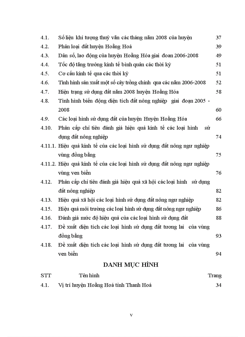 image for page Đánh giá thực trạng và đề xuất sử dụng đất nông nghiệp hợp lý huyện Hoằng Hoá tỉnh Thanh Hoá