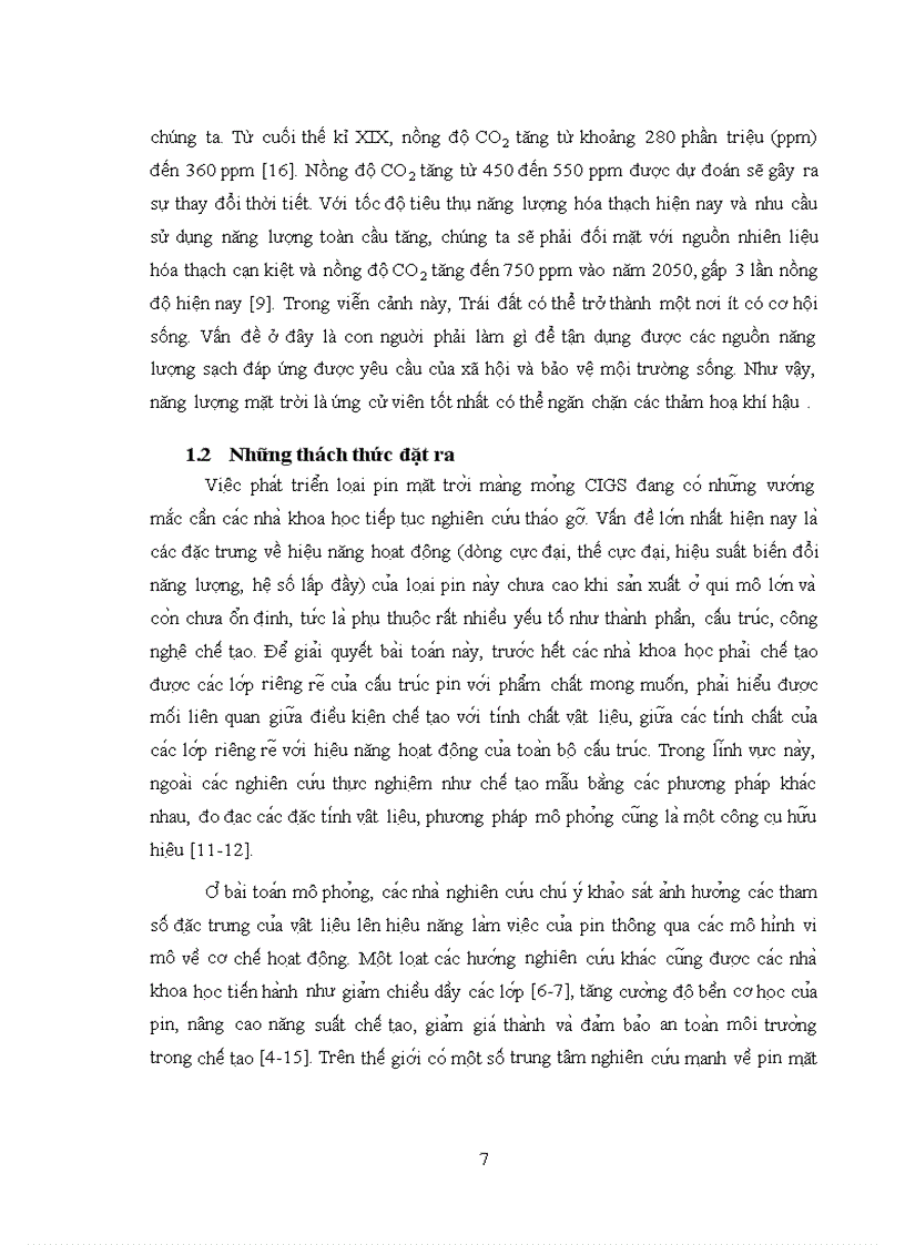 image for page Mô phỏng một chiều hoạt động của một pin mặt trời thế hệ mới loại màng mỏng với lớp hấp thụ CIGS Cu In1 x GaxSe2