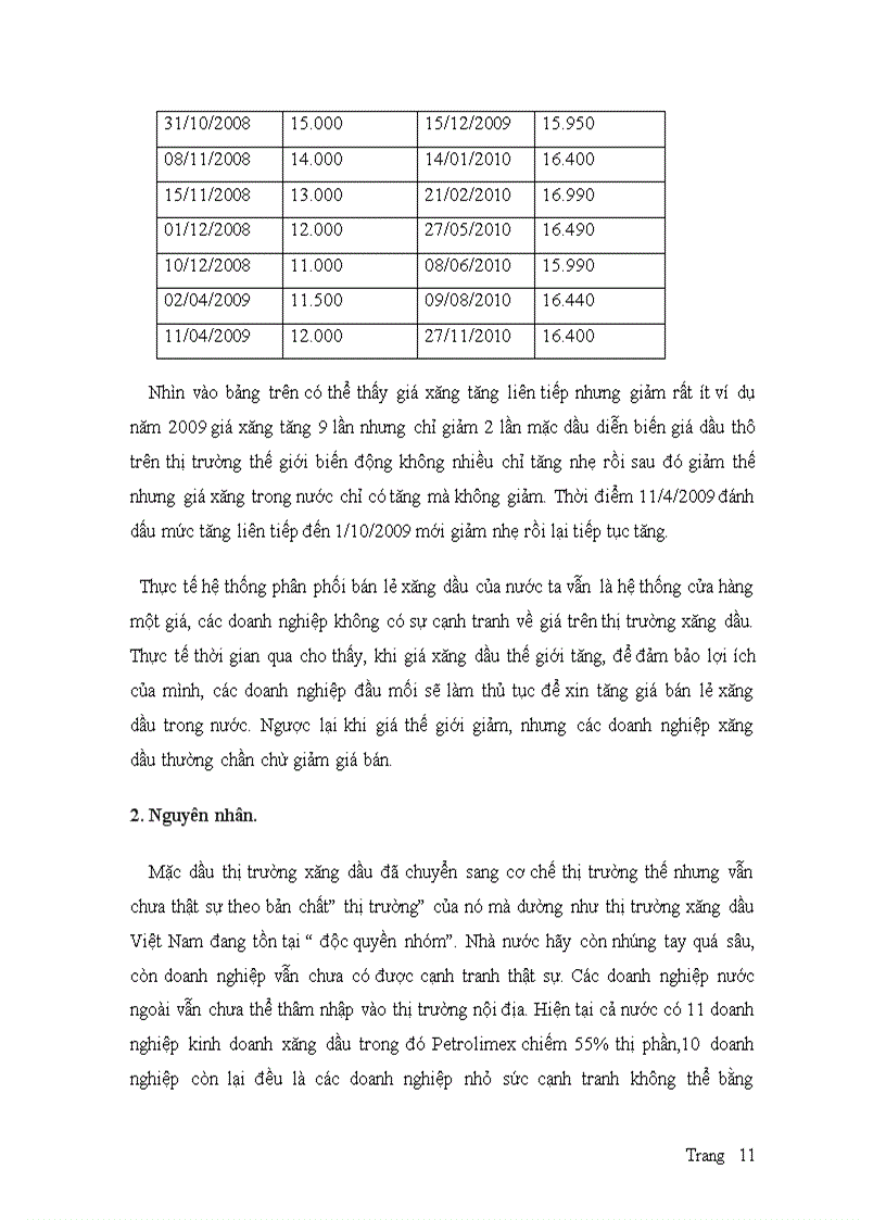 image for page Thực trạng xăng dầu tăng giá Các giải pháp bình ổn thị trường xăng dầu trong nước