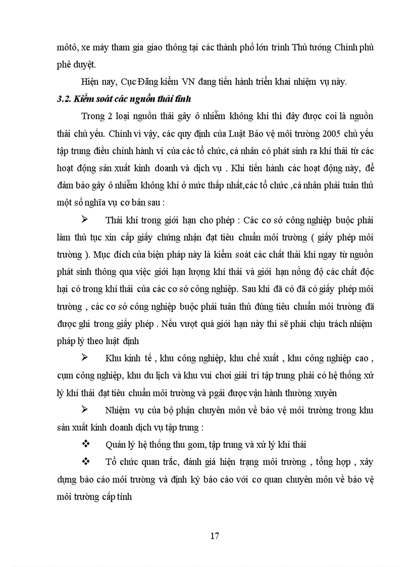 image for page Đánh giá thực trạng pháp luật và thực tiễn áp dụng pháp luật về việc kiểm soát ô nhiễm không khí tại Việt Nam