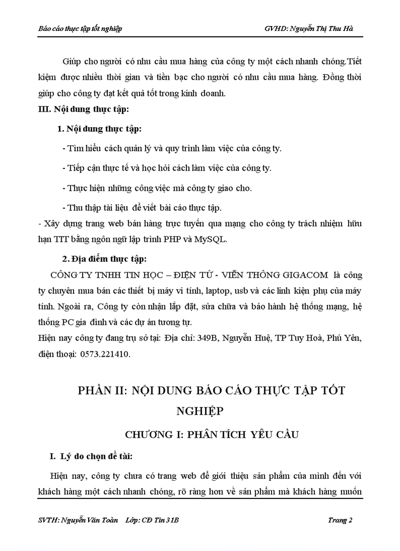 image for page Xây dựng và thiết kế trang web bán laptop trực tuyến qua mạng