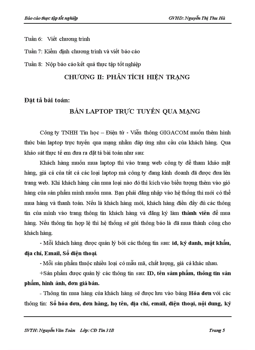 image for page Xây dựng và thiết kế trang web bán laptop trực tuyến qua mạng