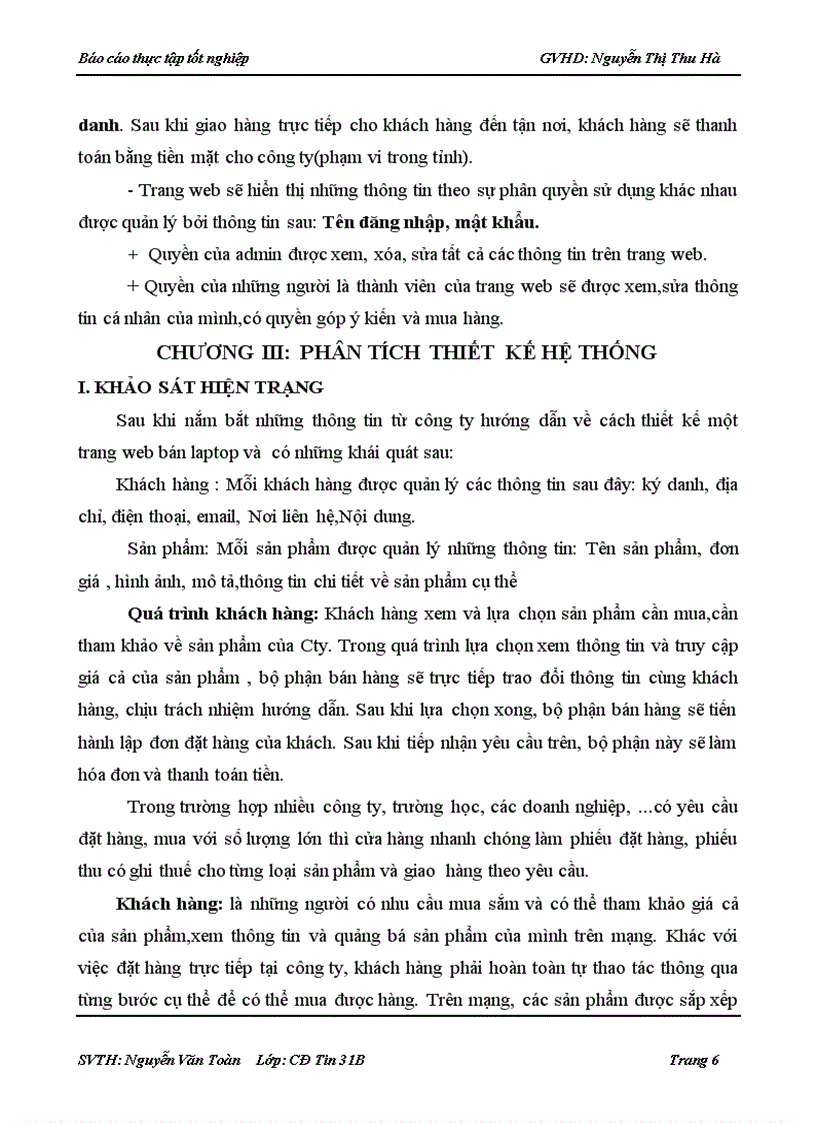 image for page Xây dựng và thiết kế trang web bán laptop trực tuyến qua mạng