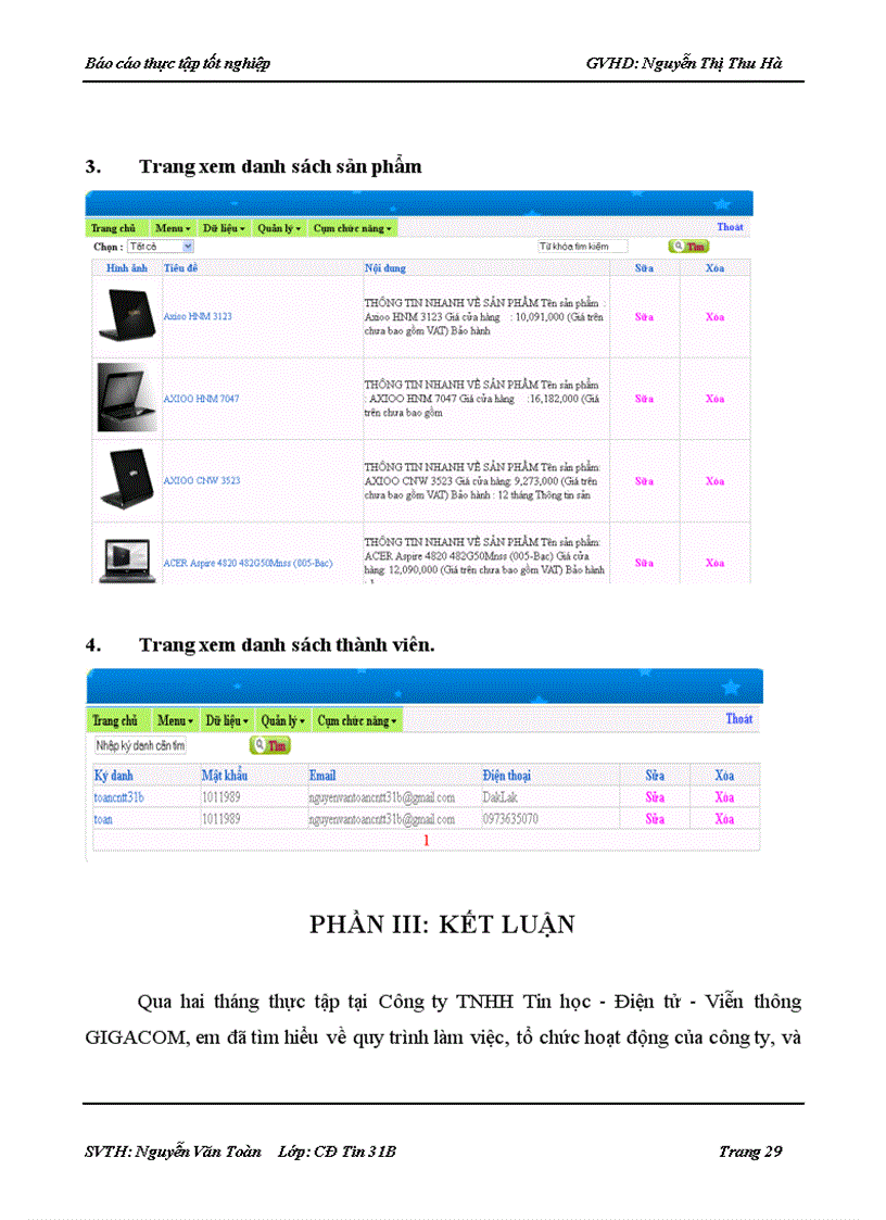 image for page Xây dựng và thiết kế trang web bán laptop trực tuyến qua mạng