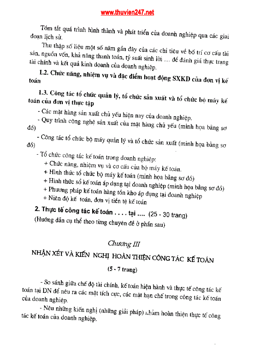 image for page Giáo trình Hướng dẫn nội dung thực tập và viết báo cáo thực tập tốt nghiệp chuyên ngành kế toán DNSX