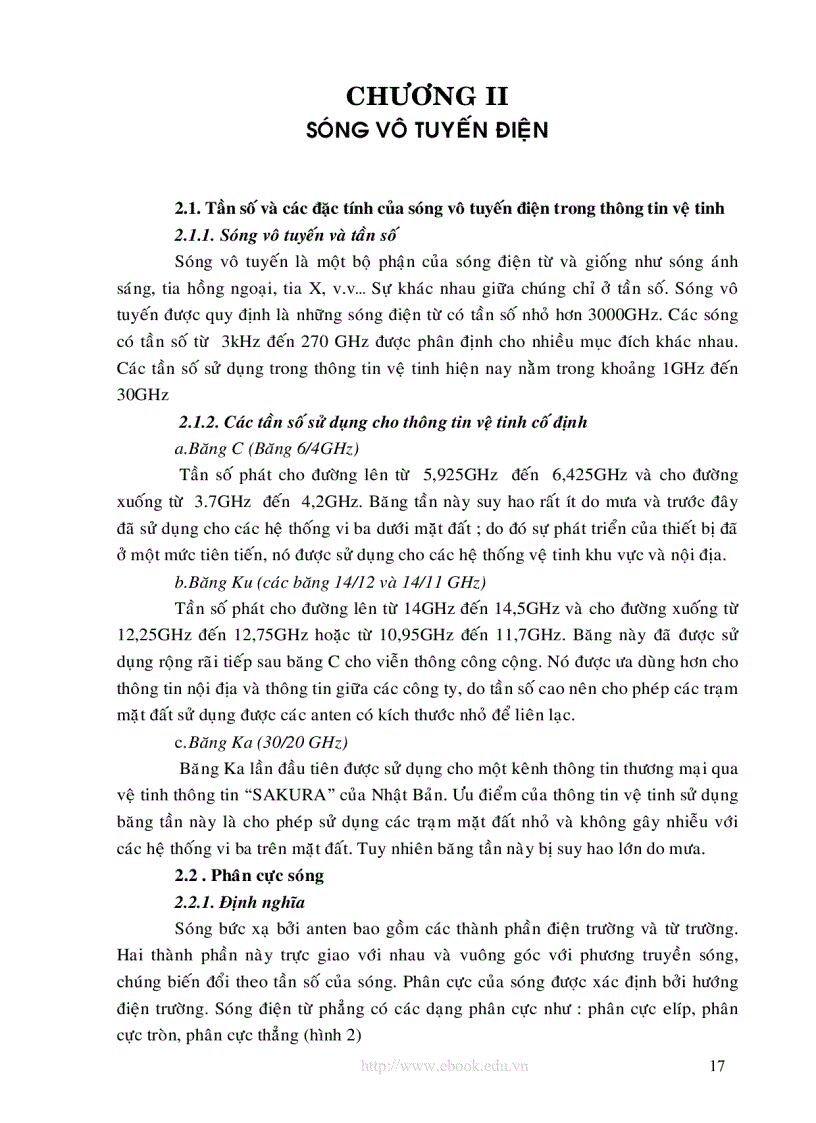 image for page Thiết kế tuyến thông tin vệ tinh