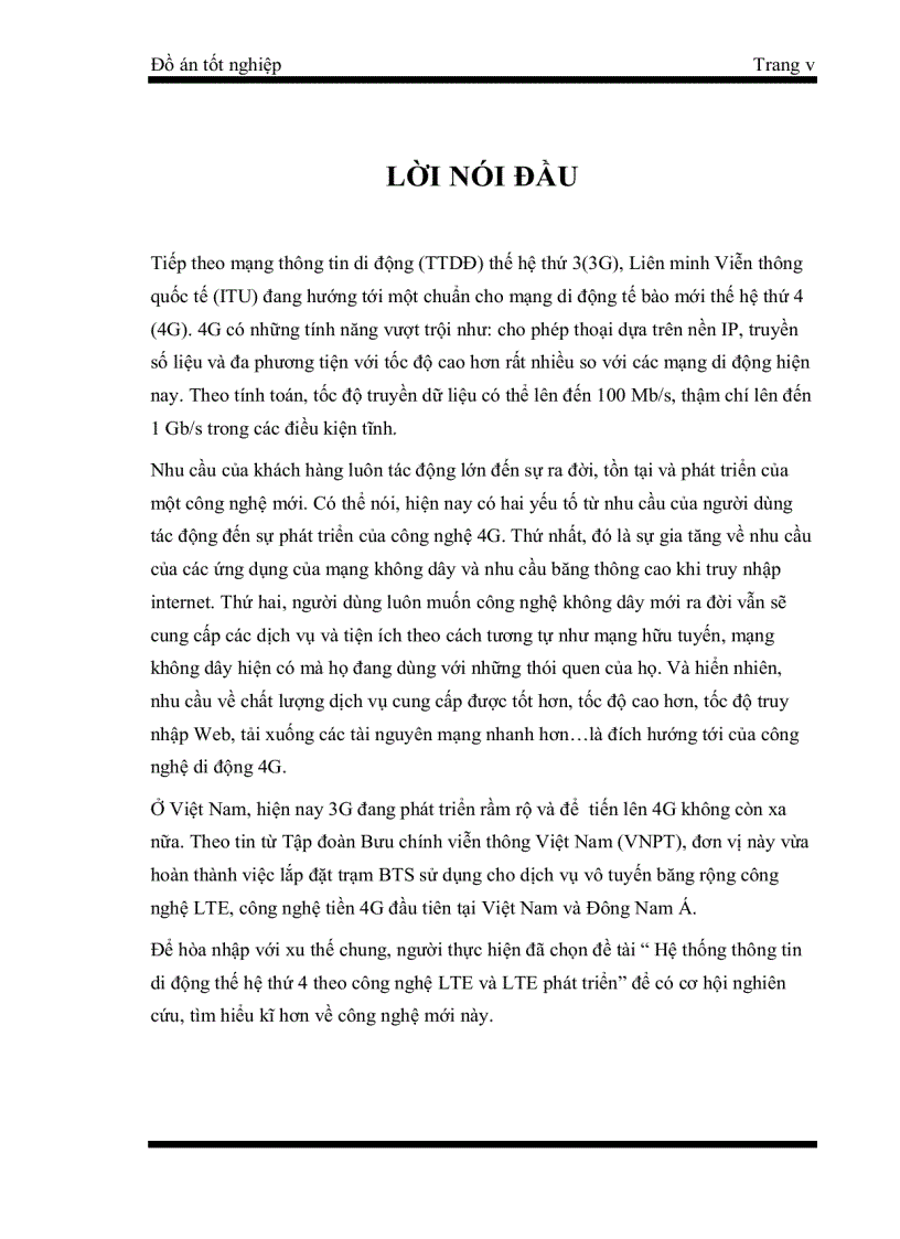 image for page Hệ thống thông tin di động thế hệ thứ 4 theo công nghệ LTE và LTE phát triển