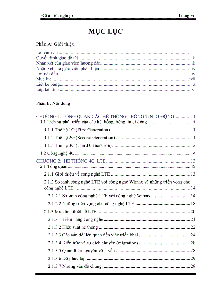 image for page Hệ thống thông tin di động thế hệ thứ 4 theo công nghệ LTE và LTE phát triển
