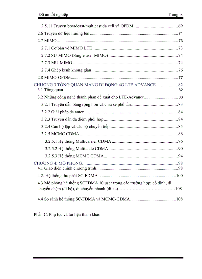 image for page Hệ thống thông tin di động thế hệ thứ 4 theo công nghệ LTE và LTE phát triển