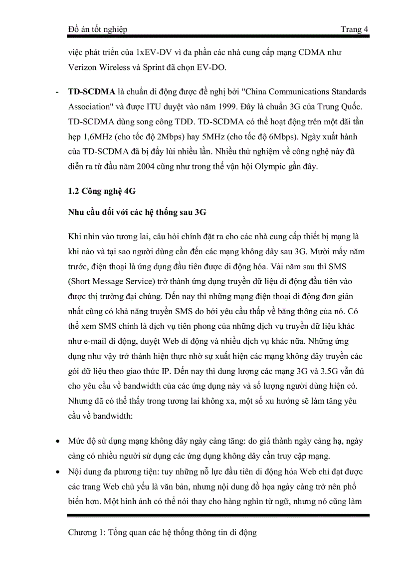 image for page Hệ thống thông tin di động thế hệ thứ 4 theo công nghệ LTE và LTE phát triển