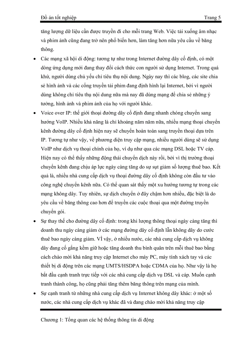 image for page Hệ thống thông tin di động thế hệ thứ 4 theo công nghệ LTE và LTE phát triển
