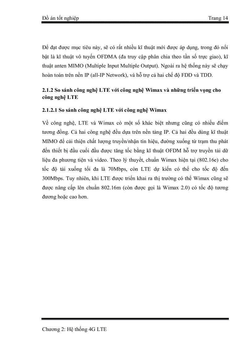 image for page Hệ thống thông tin di động thế hệ thứ 4 theo công nghệ LTE và LTE phát triển