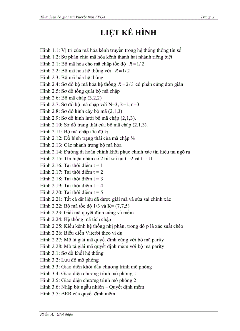 image for page Thực hiện bộ giải mã viterbi trên FPGA