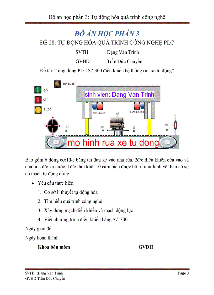 image for page Đồ án tự động hóa quá trình công nghệ ứng dụng PLC S7 300 điều khiển hệ thống rửa xe tự động