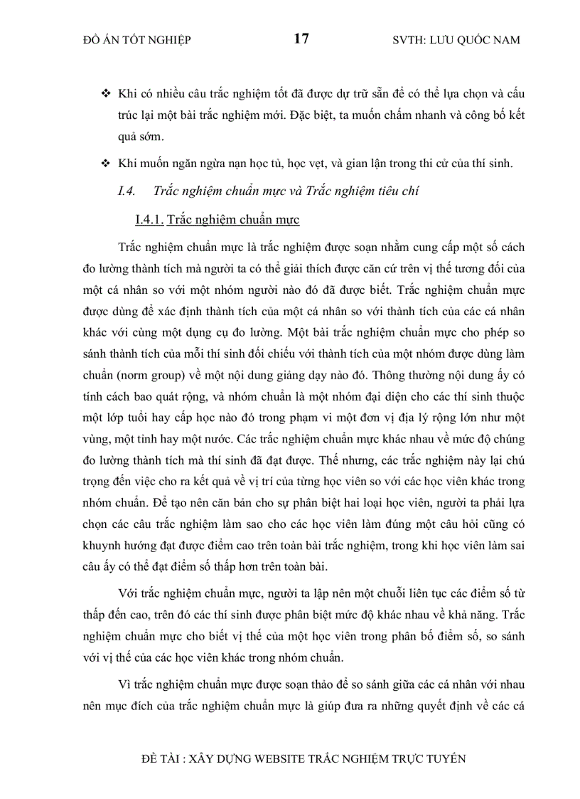 image for page Xây dựng website trắc nghiệm trực tuyến